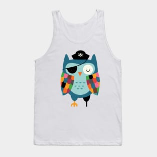 Captain Whooo Tank Top